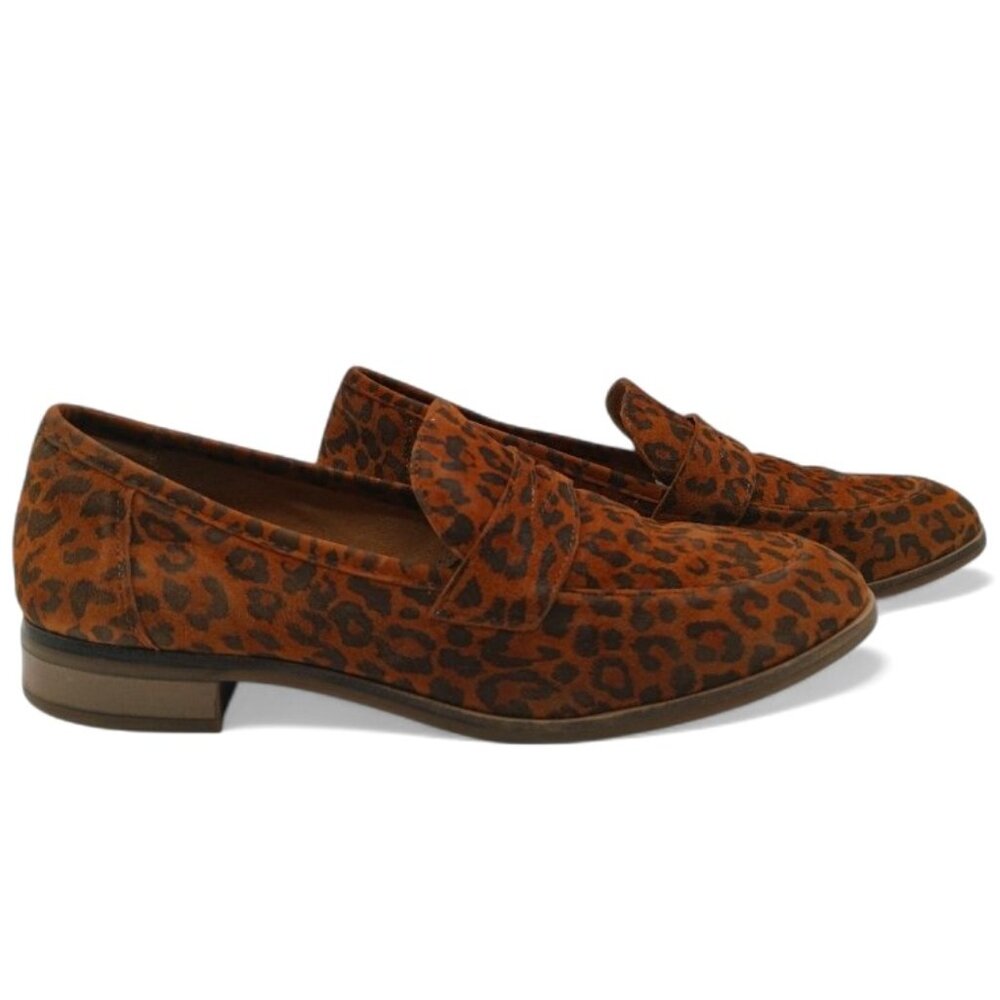 Clarks Women's Size 9.5 Trish Rose Leopard Print Loafer - Picture 2 of 16